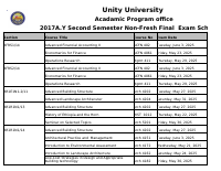 2017 Second Semester Final Exam Schedule.pdf
